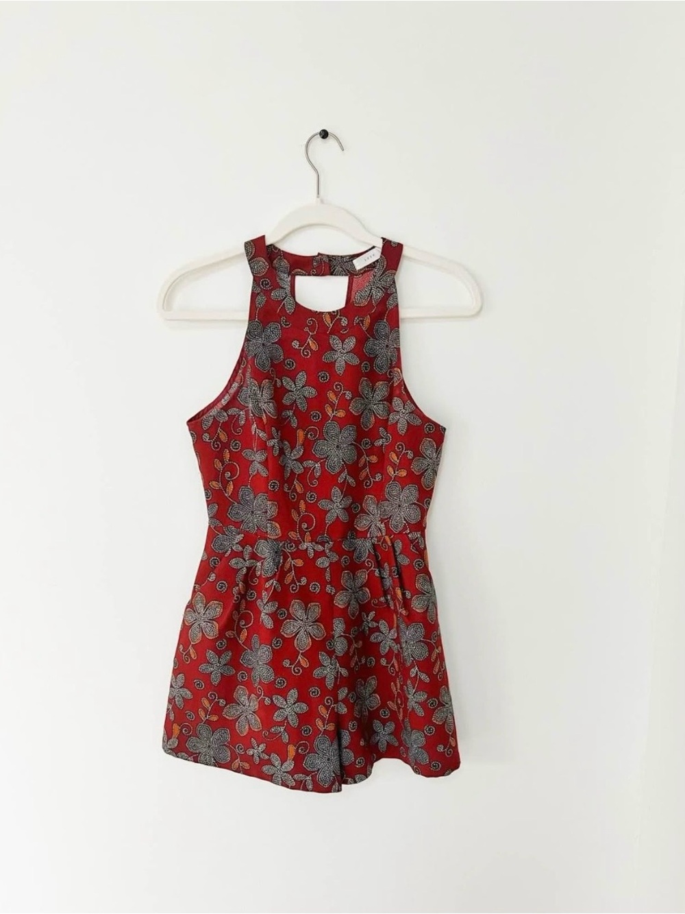 Lush Floral Romper – Size Small